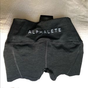 Alphalete Marl Black Revival Shorts